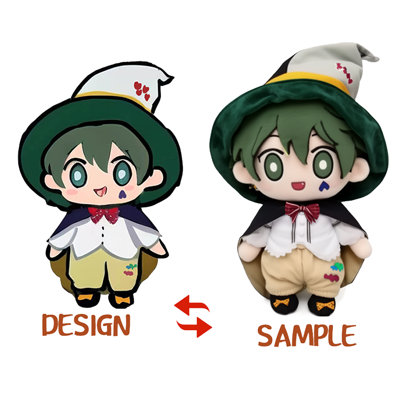 Bambole peluche personalizzate