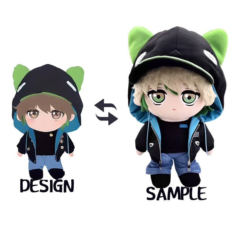 Bambole peluche personalizzate