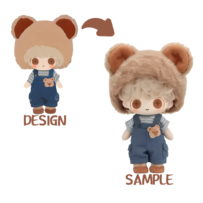 Bambole peluche personalizzate