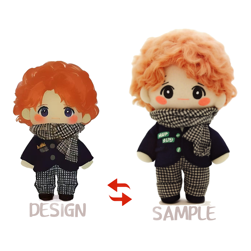 Bambole peluche personalizzate