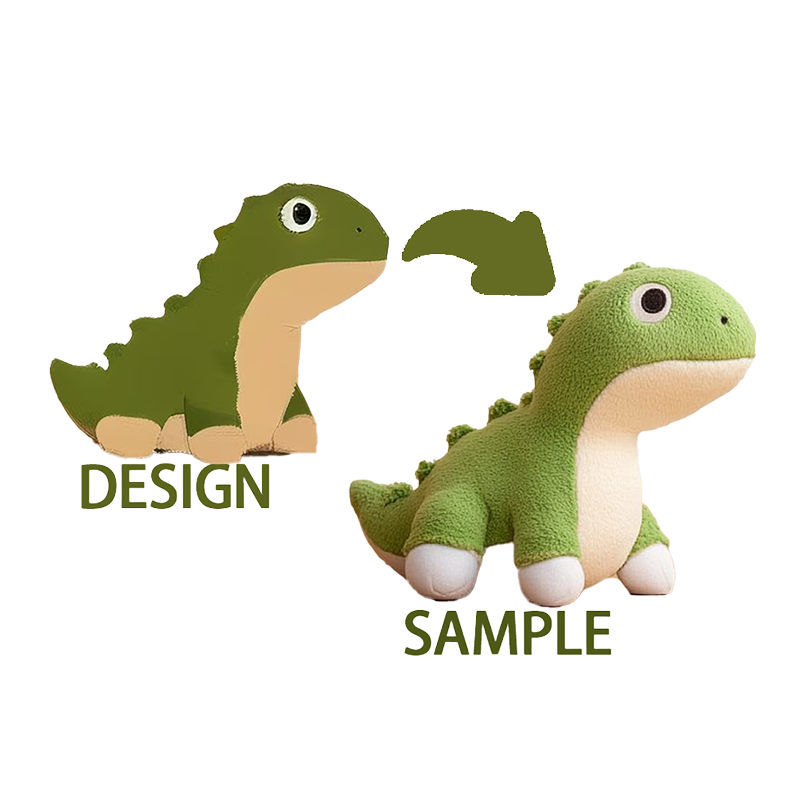 Porgenti di peluche personalizzate