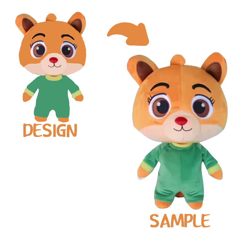 Giocattoli da peluche personalizzati